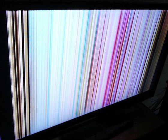Телевизор в полосах не показывает | Вызов телемастера на дом в Жуковском